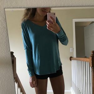 Teal Long Sleeve Shirt